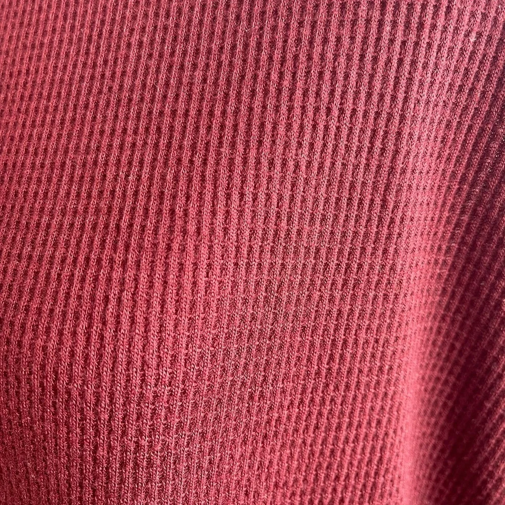 Burgundy Knit Sweater Tunic Lace Long Sleeves Back Zipper Closure Casual XXL